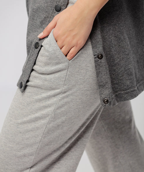 Women's Snap Button Tee